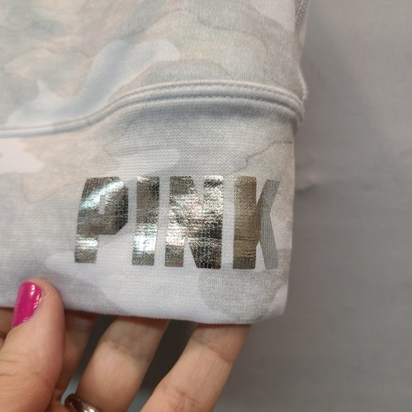 PINK Victorias Secret Camo Bra Bralette Womens Small Cool & Comfy Strappy Back - Picture 2 of 6